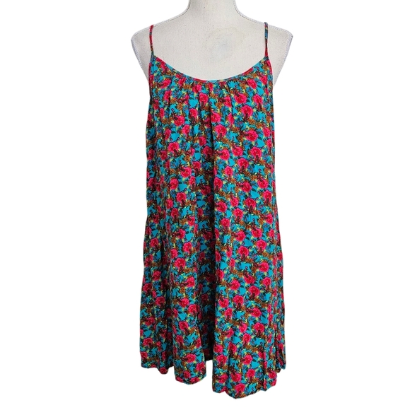 Natural Life Open Back Floral Mini Dress - Picture 3 of 11